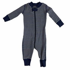Hanna Andersson 3-6 months Striped Sleeper Pajama